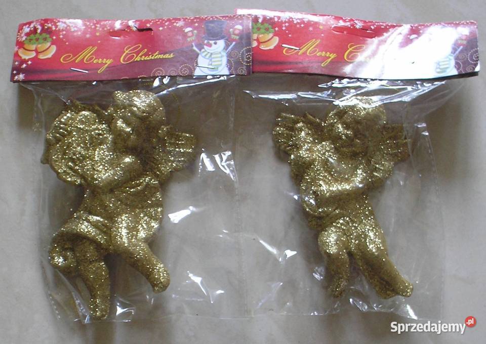 Boże Narodzenie ozdoba wisząca anioł aniołek 2 Kraków