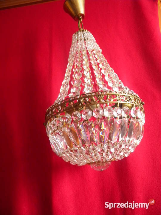 Żyrandol kryształowy Maria Theresa gruszka Katowice