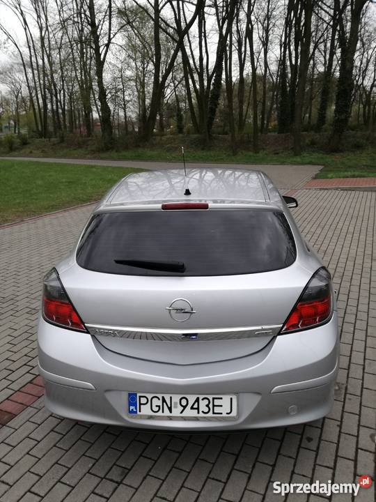 Opel Astra H GTC 17 CDTI 2005 manualna wielkopolskie Gniezno