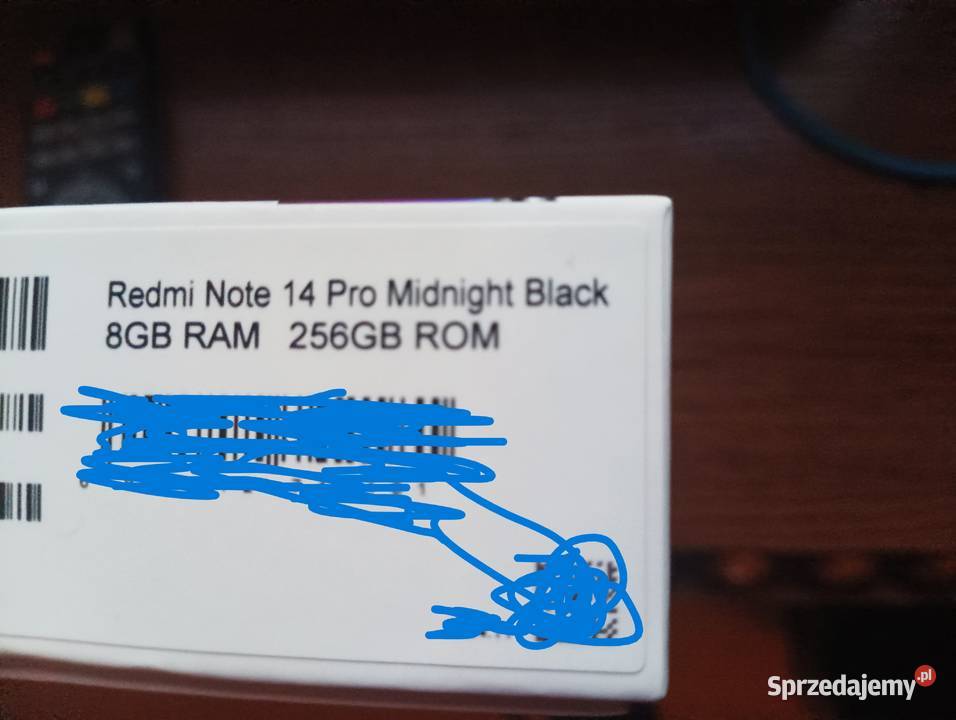 Telefon Xiaomi redmi note 14 pro 8 GB Ram 256 GB Bieruń
