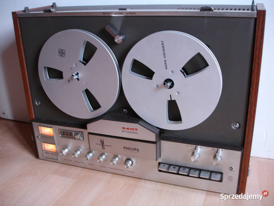 Magnetofon szpulowy PHILIPS N4407 Magnetofony lubuskie Zielona Góra