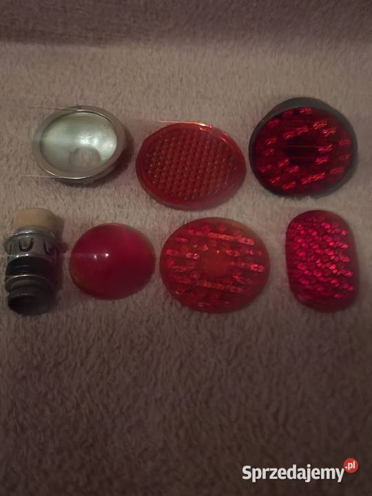 Sprzedam stare szklane lampki do motorów