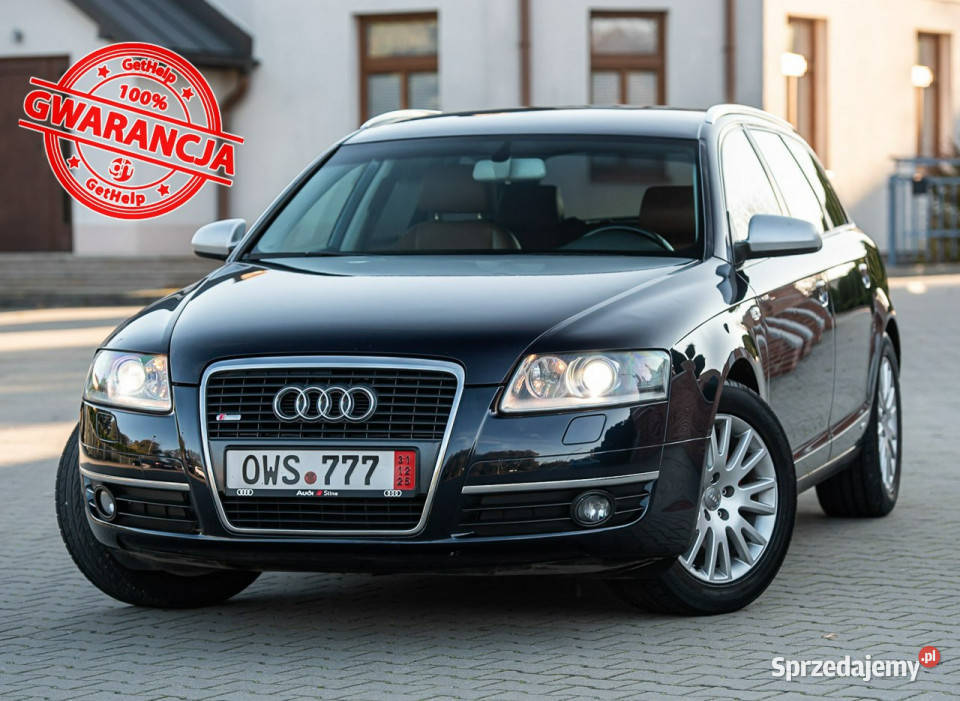 Audi A6 SLine 24i V6 177 Skóra Navi BiXenon klimatyzacja Zwoleń