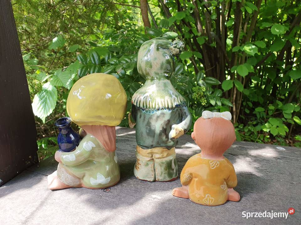 Figurki przywiezione z Japonii Myszków