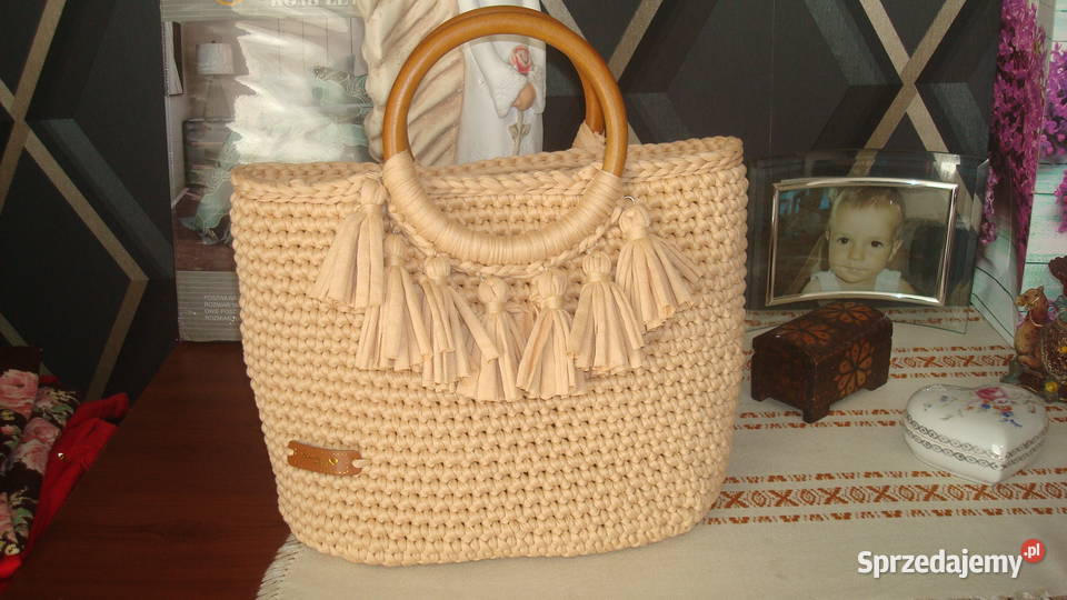 Torebka rękodzieło handmade kujawsko-pomorskie Bądkowo