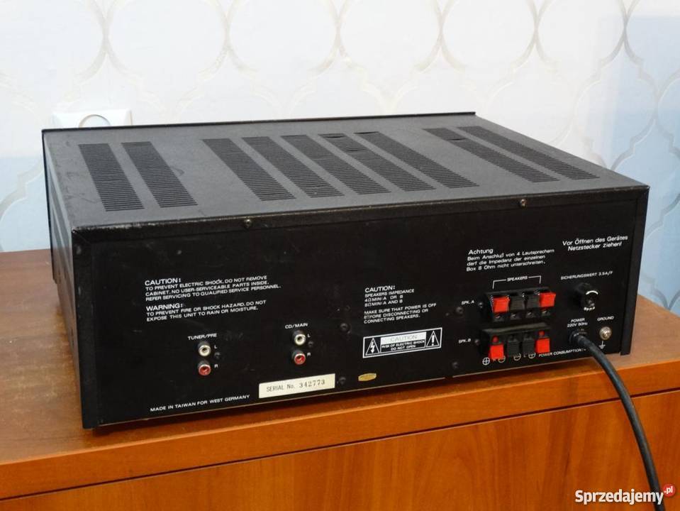 Wzmacniacz Renkforce HVA6060P 480 wat WYSYŁKA Wzmacniacze i pokrewne sprzedam