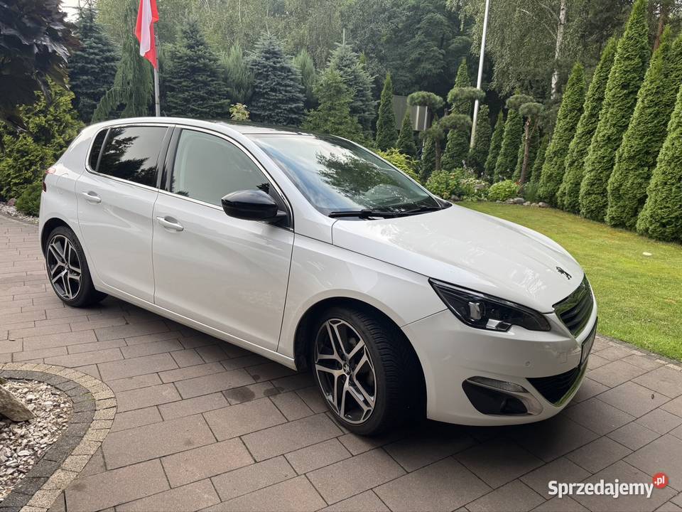Peugeot 308 T9 biała perła panorama full LED Rok produkcji 2015 Turek sprzedam