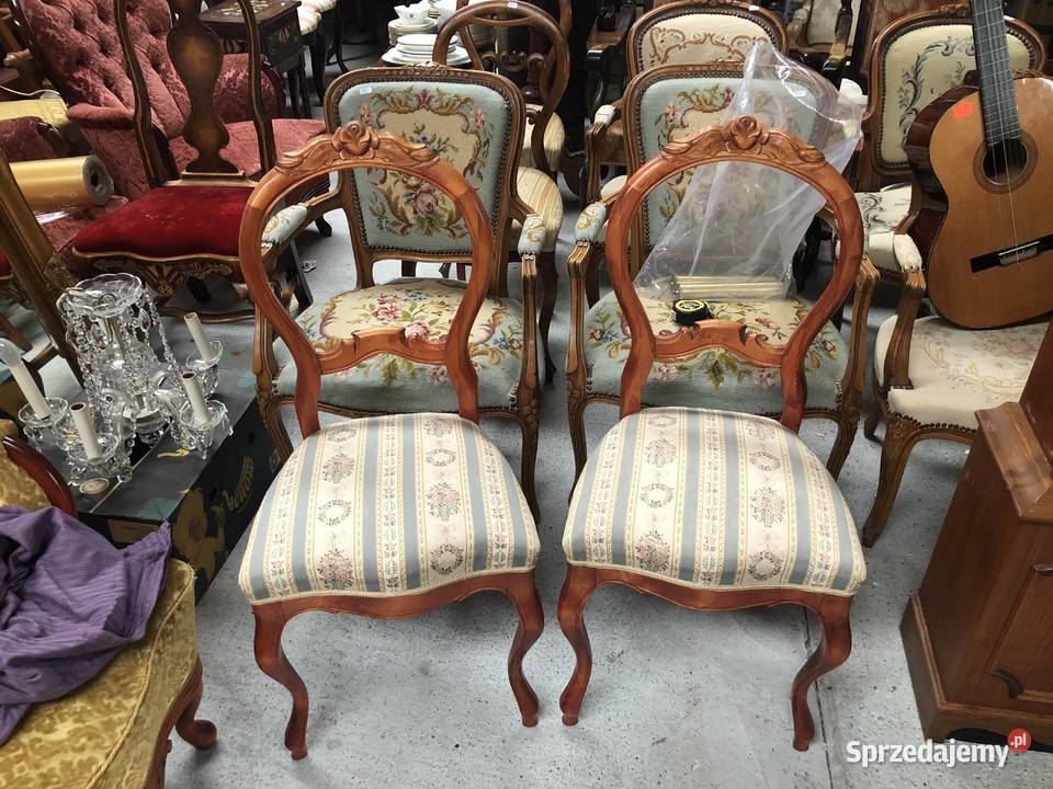 2 krzesła Antyk Super stan Antyki, Sztuka, Kolekcje Stalowa Wola