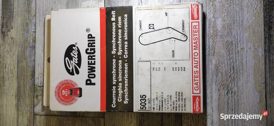 503545119x25mm pasek rozrządu volkswagen Volvo lubelskie Kiełczewice Dolne