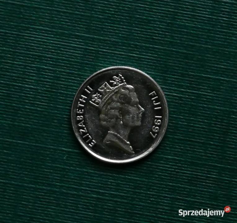 FIDŻI 5 centów 1997r śląskie sprzedam