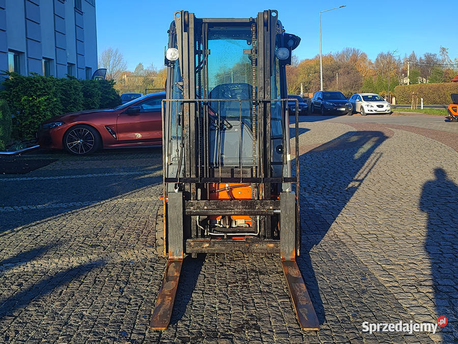 Wózek widłowy Toyota 028FGF25 25 t triplex 6 m Kęty sprzedam