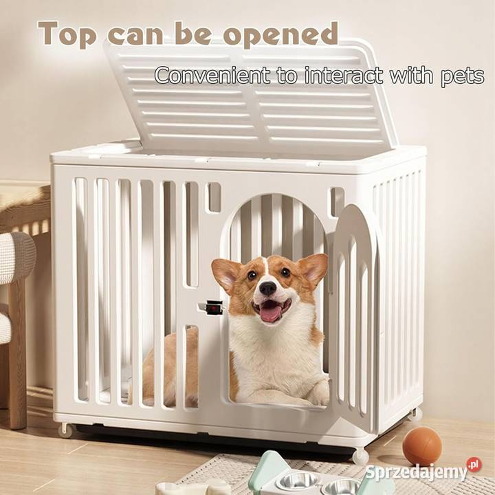 Klatka Kojec Psa Transporter Biały Pozostałe sprzedam