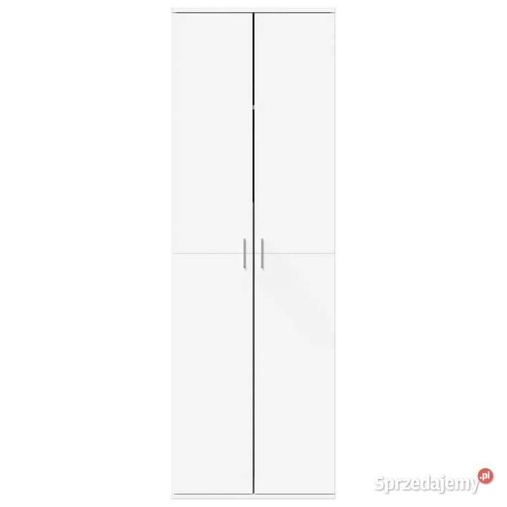 Wysoka szafka biała 60x35x180 materiał Warszawa