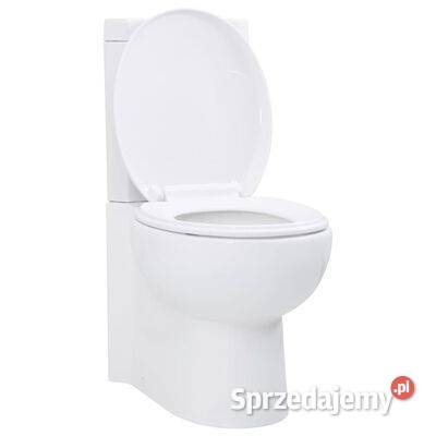 vidaXL Ceramiczna muszla klozetowa narożna Warszawa