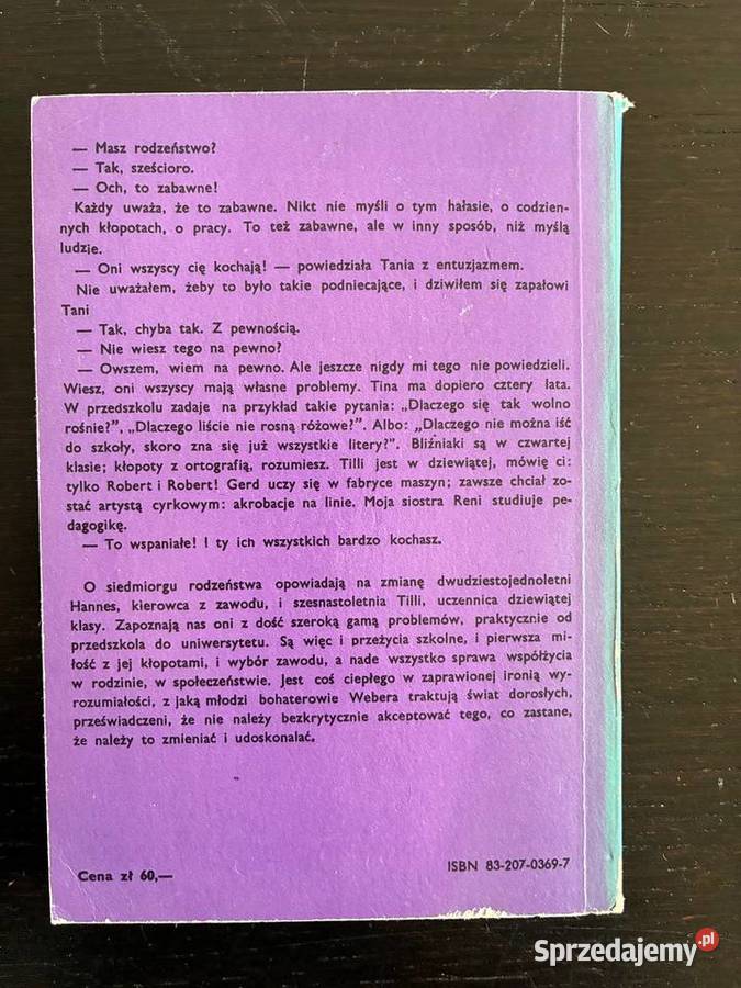 Hans Weber Moja siostra Tilli Elbląg