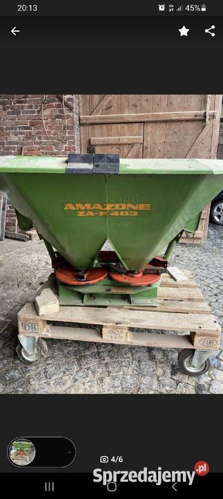 Rozsiewacz Amazone Zaf 403 Kamień Śląski