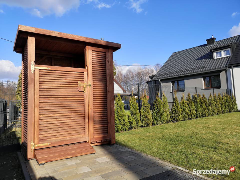 Zadaszenie koszesegregacja 165x087 dach prosty Kalety