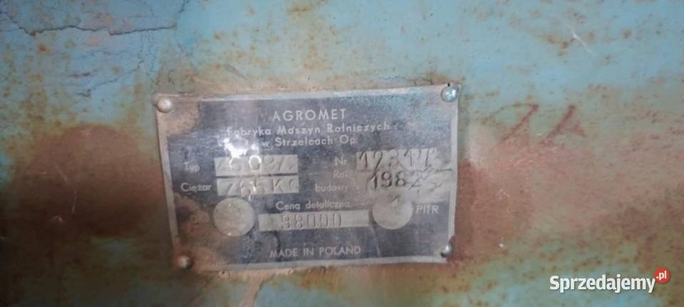 Kopaczka do ziemniaków agromet 2 rzędowa świętokrzyskie Makoszyn