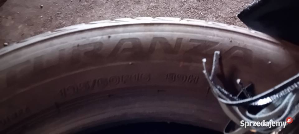 Opony letnie komplet 1956016 Bridgestone Turanza lato Koszalin sprzedam