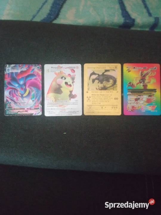 Sprzedam kartę pokemon kolekcjonerska Kultura i Rozrywka Bogatynia sprzedam