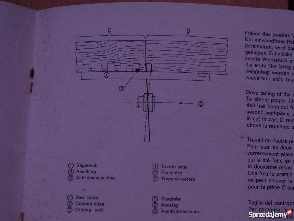 Piła stołowa AEG pilarka przystawka do wiertari mazowieckie Warszawa