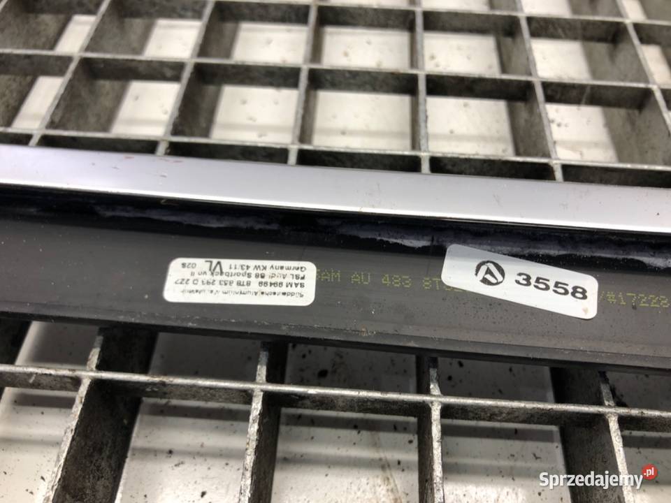 LISTWA ZGARNIAJĄCA PRZÓD LEWA CHROM AUDI A5 8T sprzedam