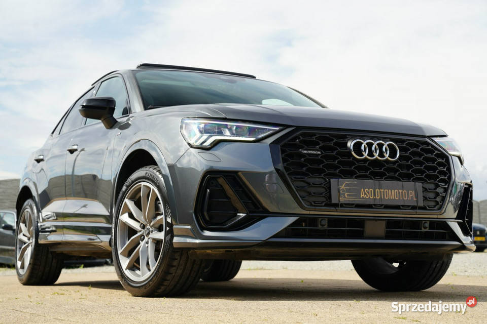 Audi Q3 Sportback SLINE skóra 4X4 elklapa wspomaganie kierownicy Otmuchów