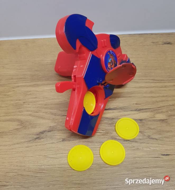 Spider Man Pistolet strzelający Żetonami Pozostałe