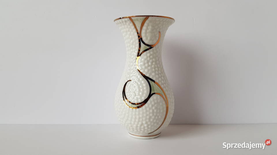 Porcelanowy wazon Steatyt Zygmunt Buksowicz Dąbrowa Górnicza