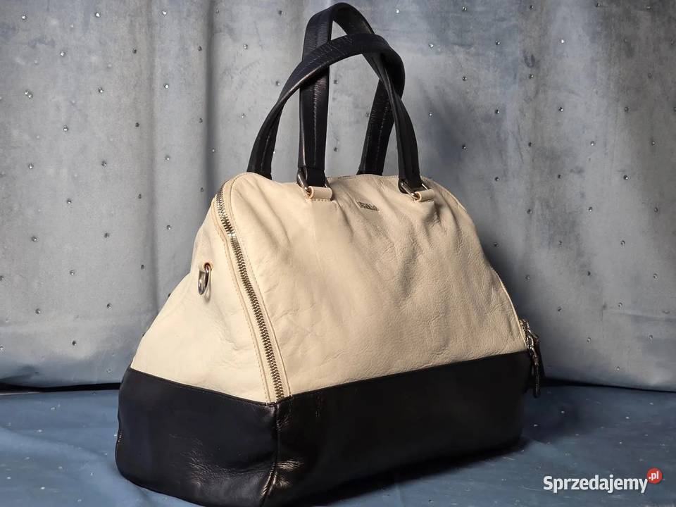 Torebka FURLA Kuferek Skórzany Stan Idealny 34cm