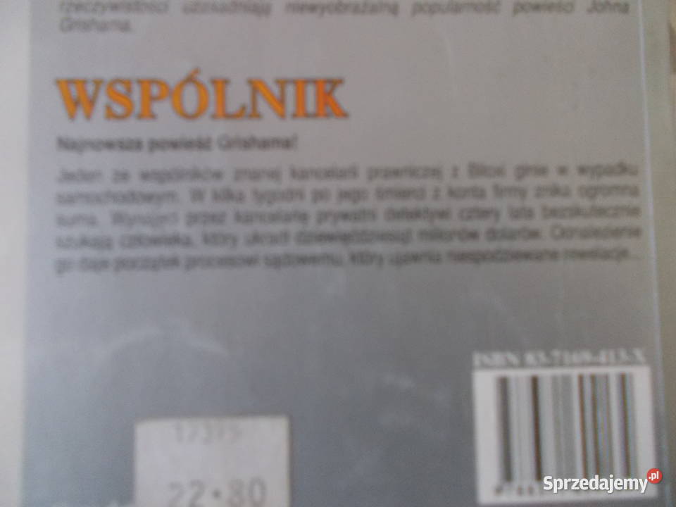 John Grisham Wspólnik Głubczyce