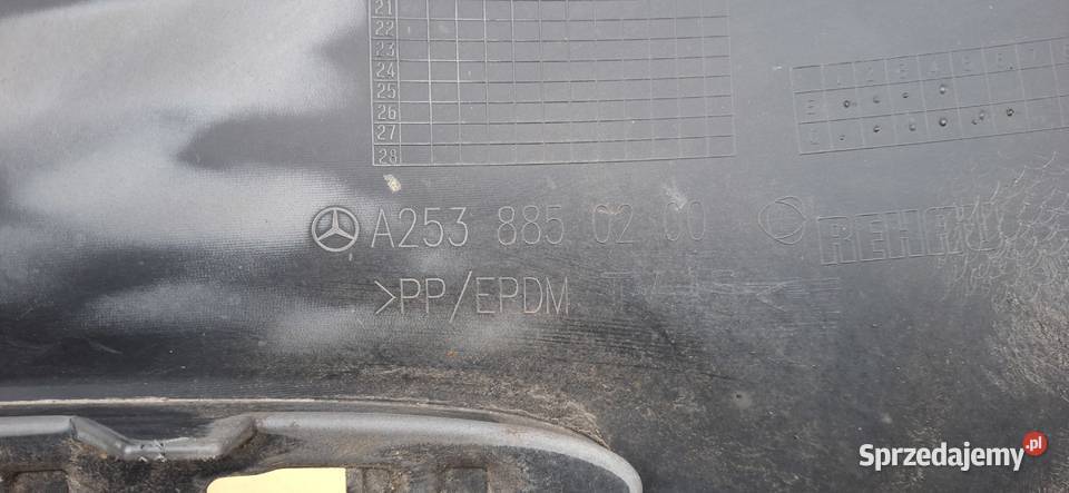 MERCEDES GLC W253 AMG ZDERZAK TYŁ TYLNY DOKŁADKA lubuskie Bieleń