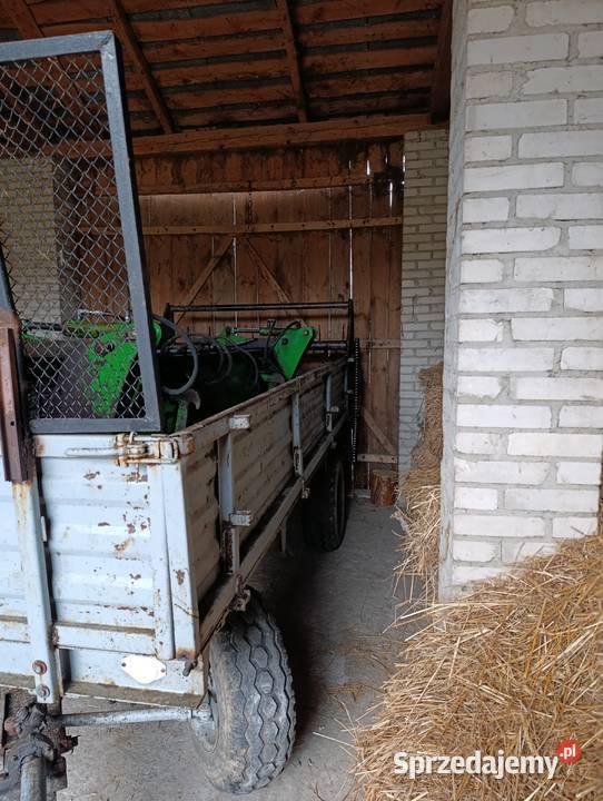 Rozrzutnik obornika dwuosiowy Czarna białostocka lubelskie Łuszczów Drugi sprzedam