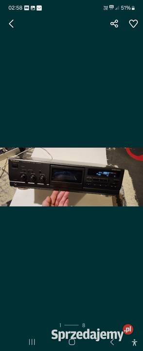 RSBX501 Technics Stereo Cassette Deck Magnetofon