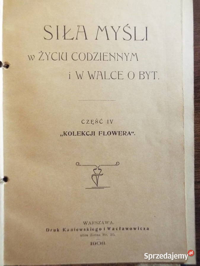 Kolekcja Flowera wydanie oryginalne Będzin