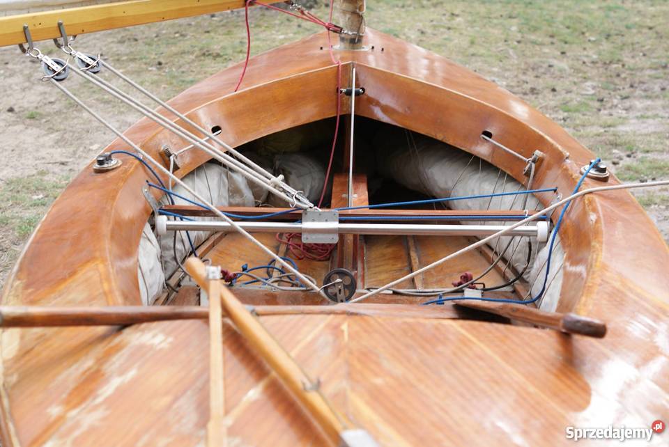 Żaglówka klasy Finn Poznań