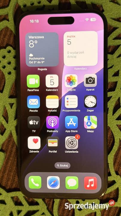 Iphone 15 czarny 128 gb