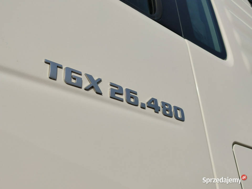 MAN TGX 26480 E6 XLX 6x2 Manual Standard Zadbany Widełki sprzedam