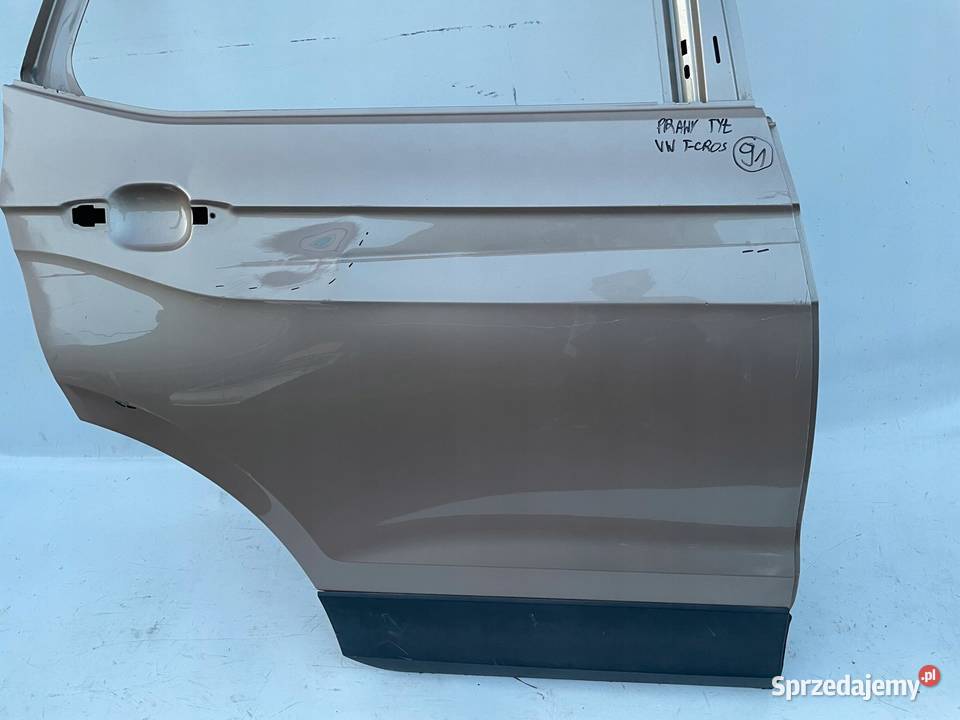 VW TCROSS 19 DRZWI PRAWY TYŁ TYLNE 2GM833312G osobowe sprzedam