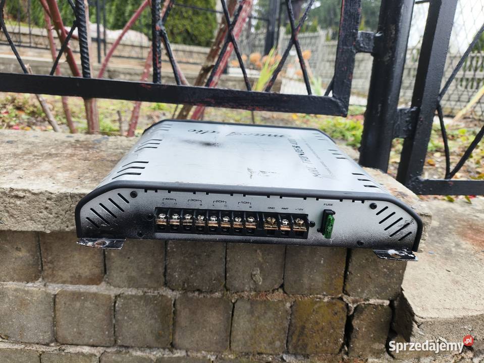 Wzmacniacz samochodowy 4 kanałowy Mac Audio