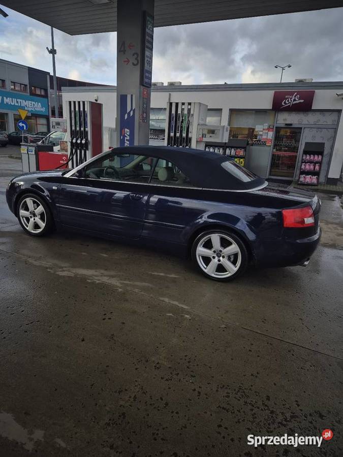 Audi A4 Cabrio 30 benzyna sline oryginał wspomaganie kierownicy Nowy Sącz
