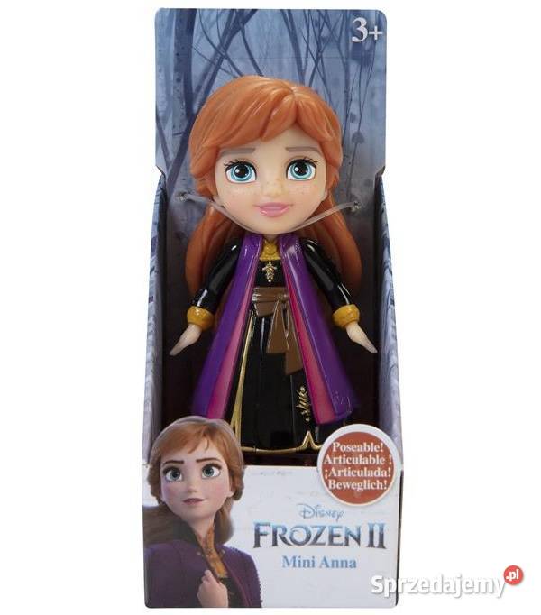 Anna Figurka Lalka Mini Laleczka Frozen Kraina Mogilany sprzedam