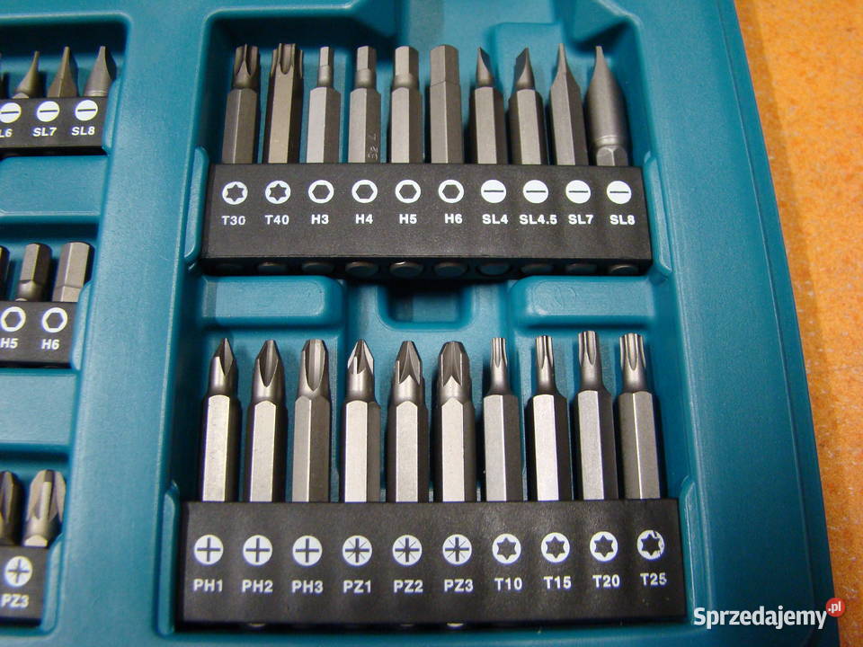 Zestaw wierteł bitów akcesoria MAKITA 102 PC Ref