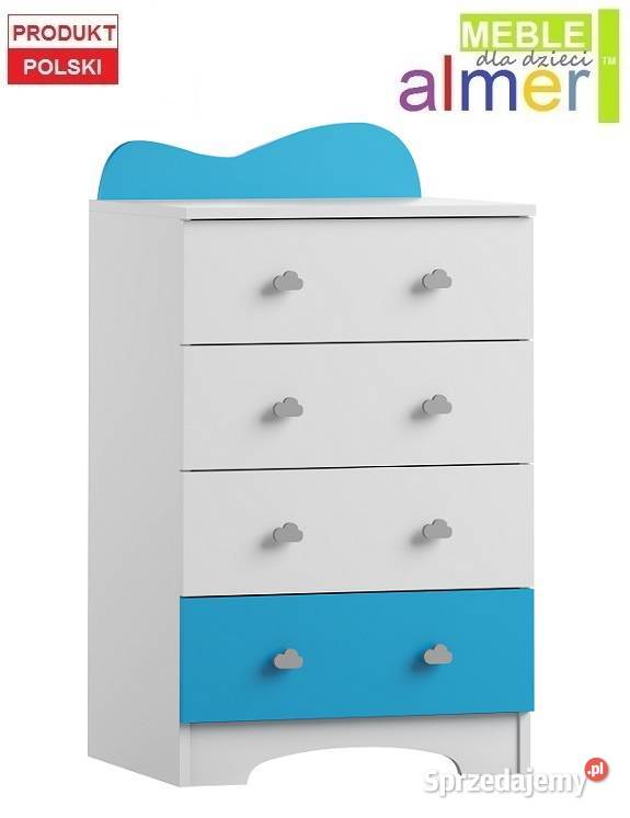 CLOUDS N38 komoda dziecka 60x47 w95 Oleśnica