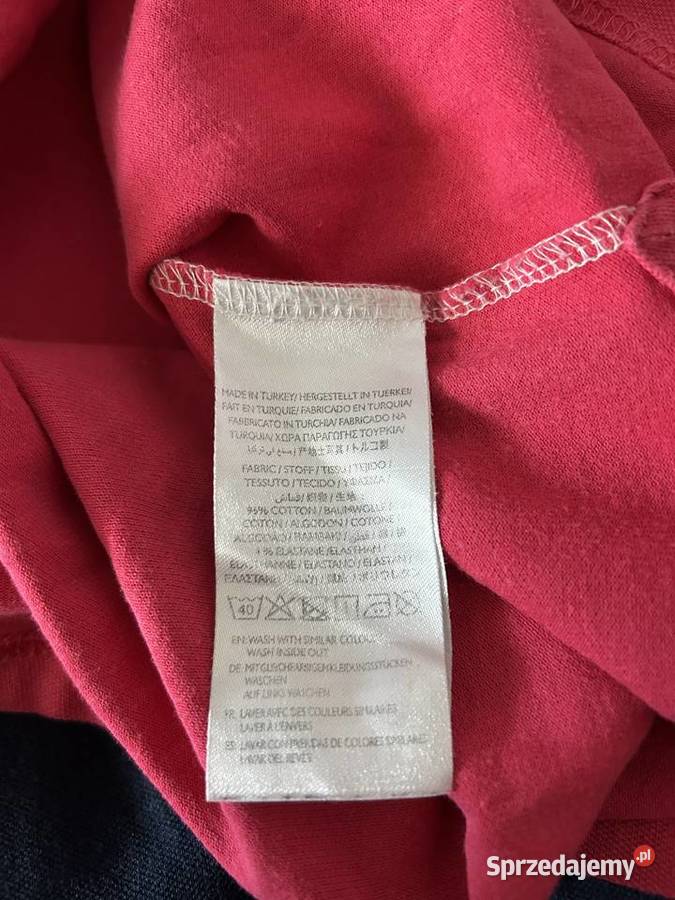 Męska koszulka polo GANT L OKAZJA Odzież codzienna Zamość