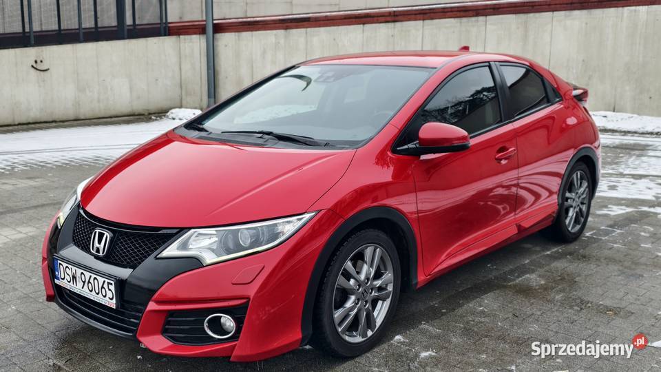 Honda Civic IX 2015r 18 142 salon polska małopolskie Nowy Sącz sprzedam