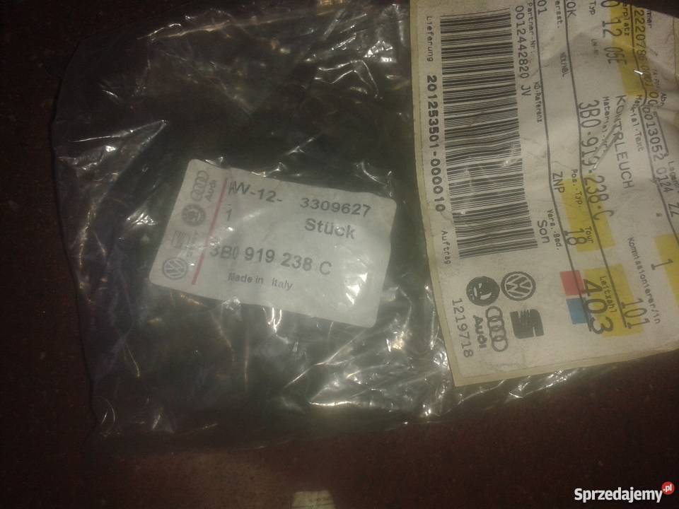 VW PASSAT B5 GOLF4 KONTROLKA ALARMU 3B0 919 238 C Ozorków - Sprzedajemy.pl