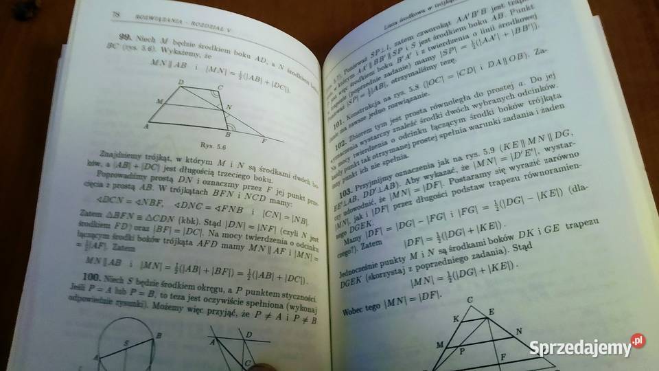Geometria zbiór zadań Cz 1 Maria Małek pomorskie Gdańsk sprzedam