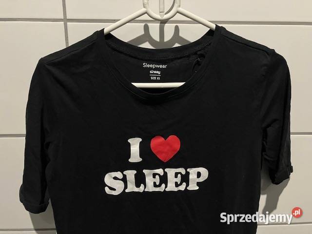 czarna piżama koszula nocna sinsay xs 34 100 Inna marka Toruń