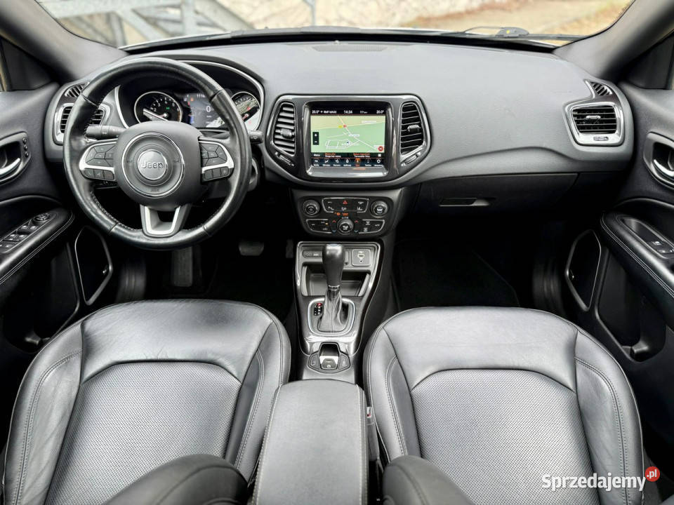 Jeep Compass Faktura VAT 23 13 Limited II 2016 czujnik deszczu Tarnowskie Góry